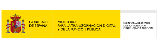 Gobierno de España - Ministerio para la Transformación Digital y de la Función Pública